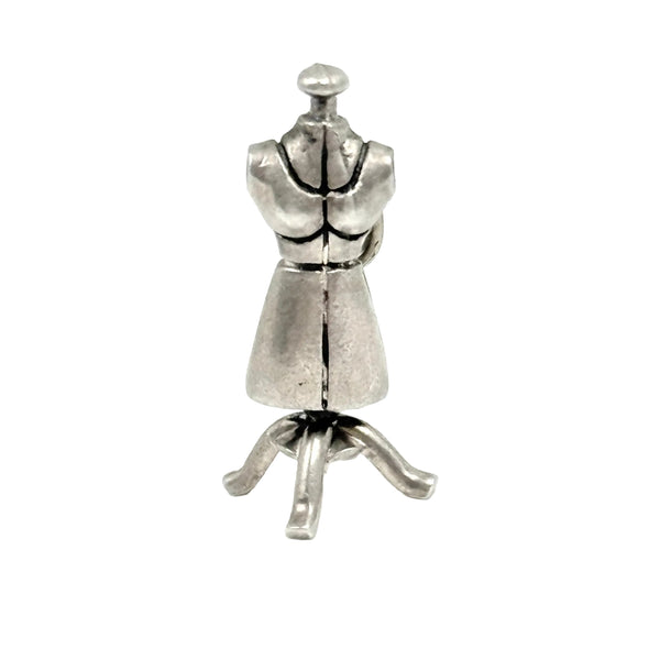 Vintage Beau Sterling Mannequin Charm