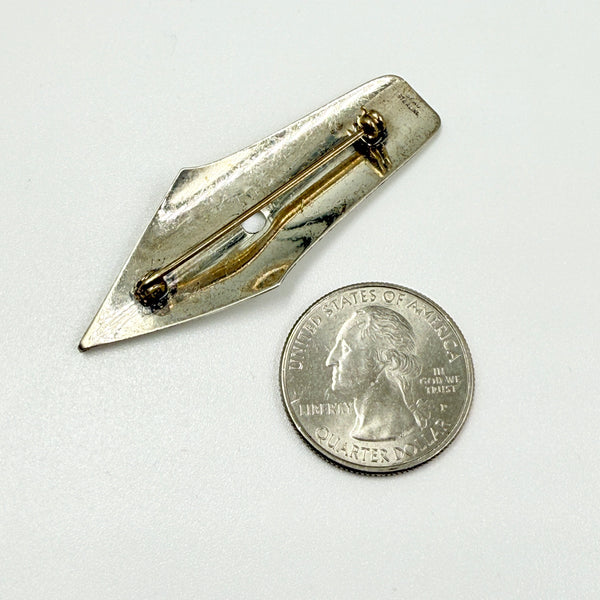 Beau Sterling Fountain Pen Nib Pin
