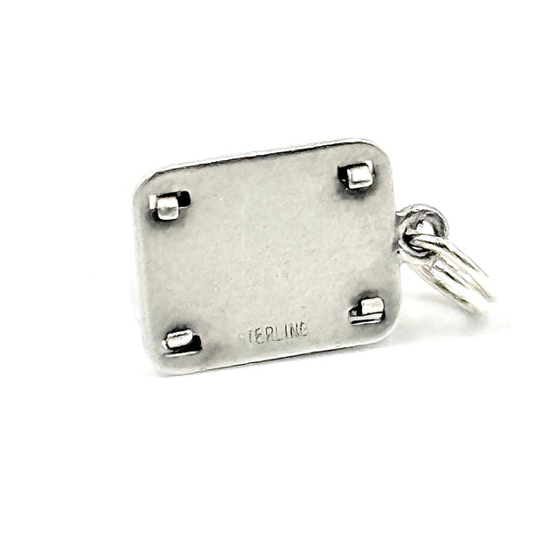 Vintage Working Sterling Silver Toaster Charm