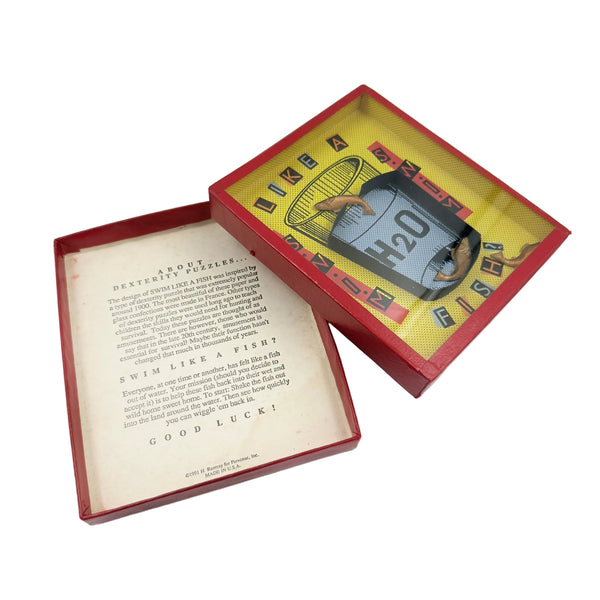 swim like a fish vintage dexterity puzzle