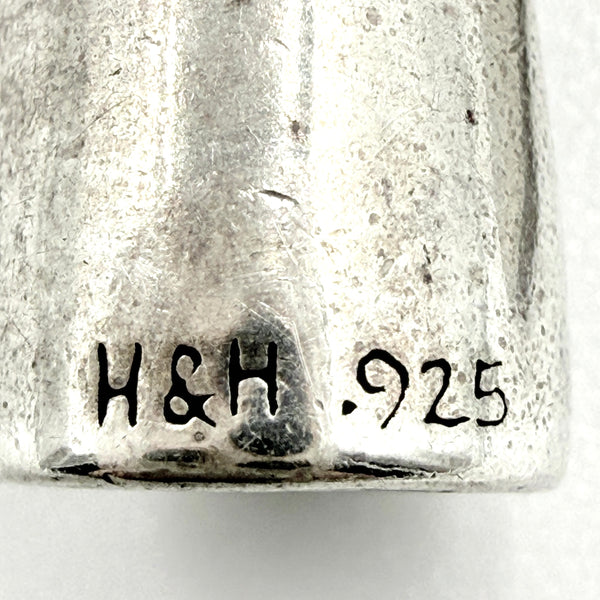 Champagne Bottle Sterling Silver Charm