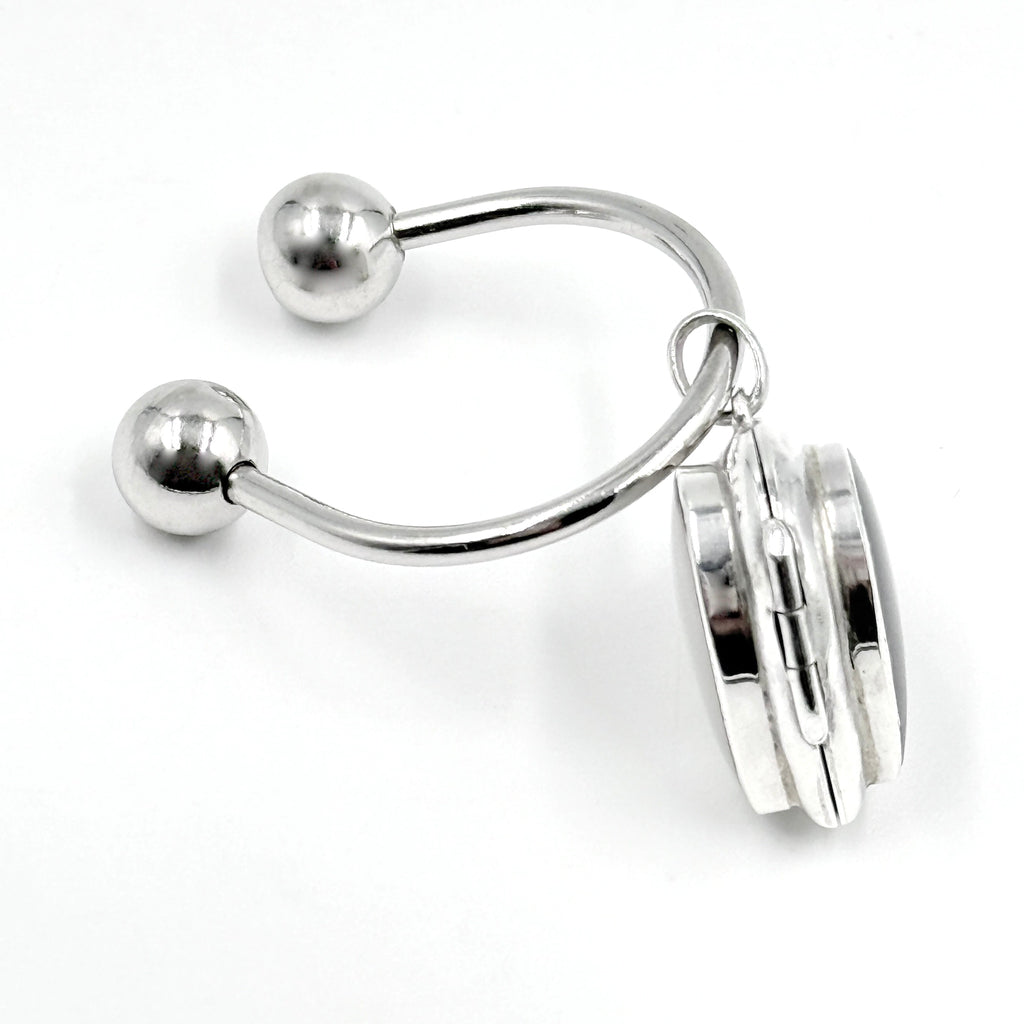 Locket Key Ring Heart Locket Key Ring – VINTAGE-O-RAMA LLC