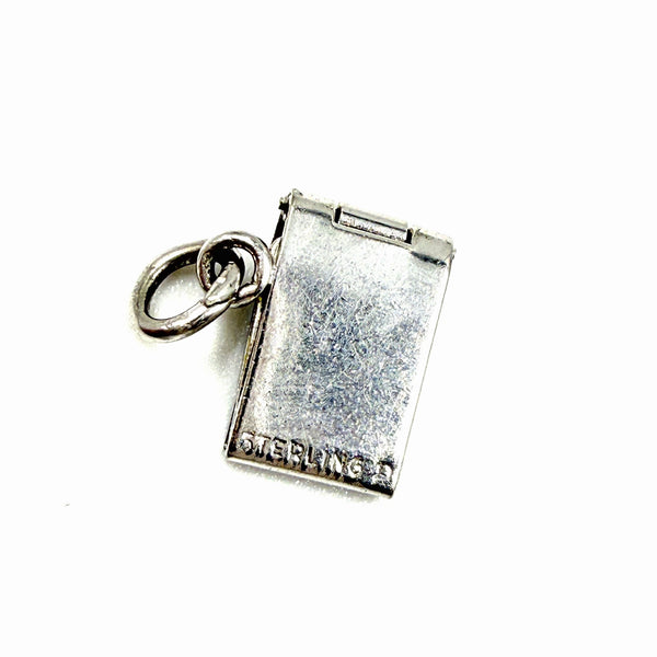Sterling "Hot Tip" Matchbook Charm