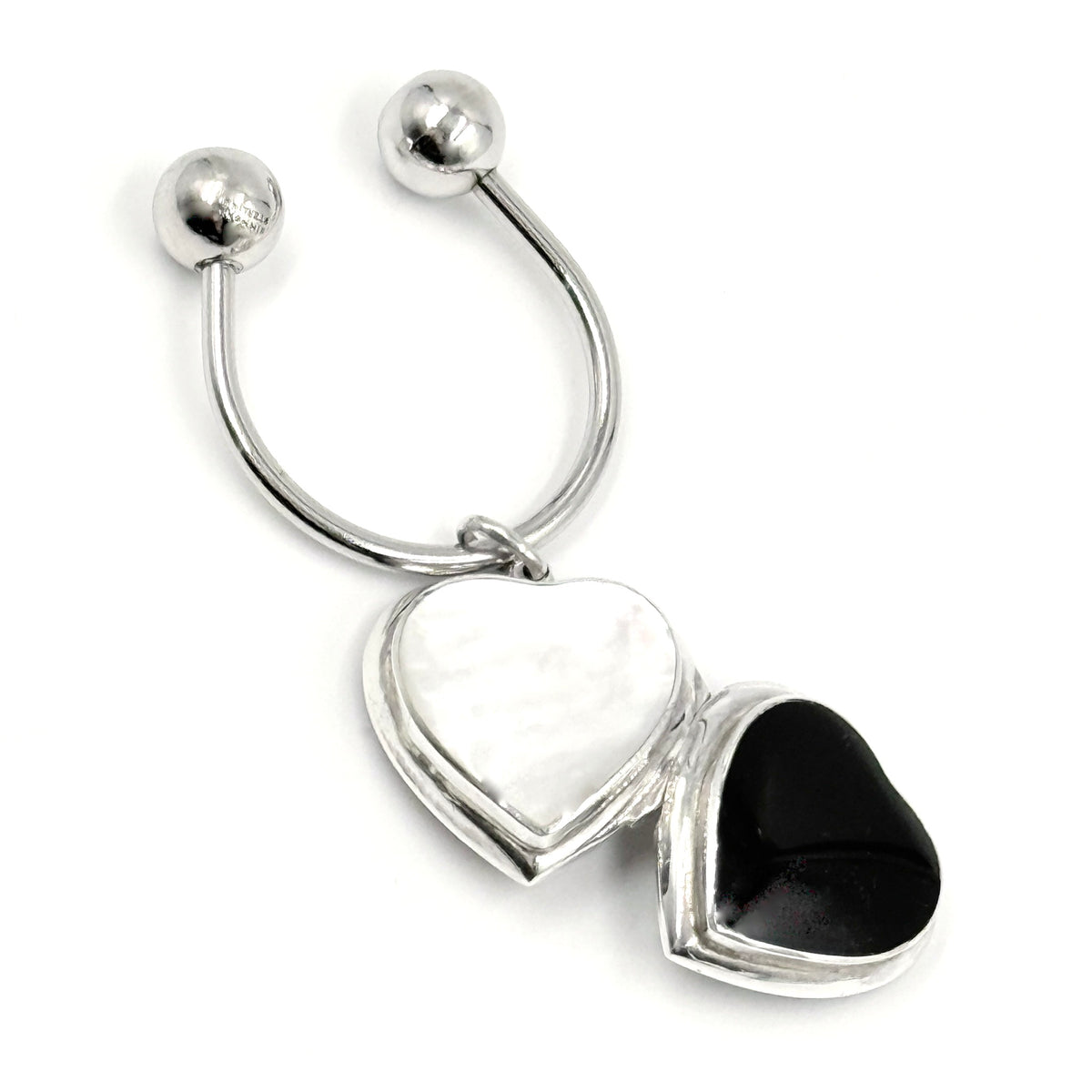 Locket Key Ring Heart Locket Key Ring – VINTAGE-O-RAMA LLC