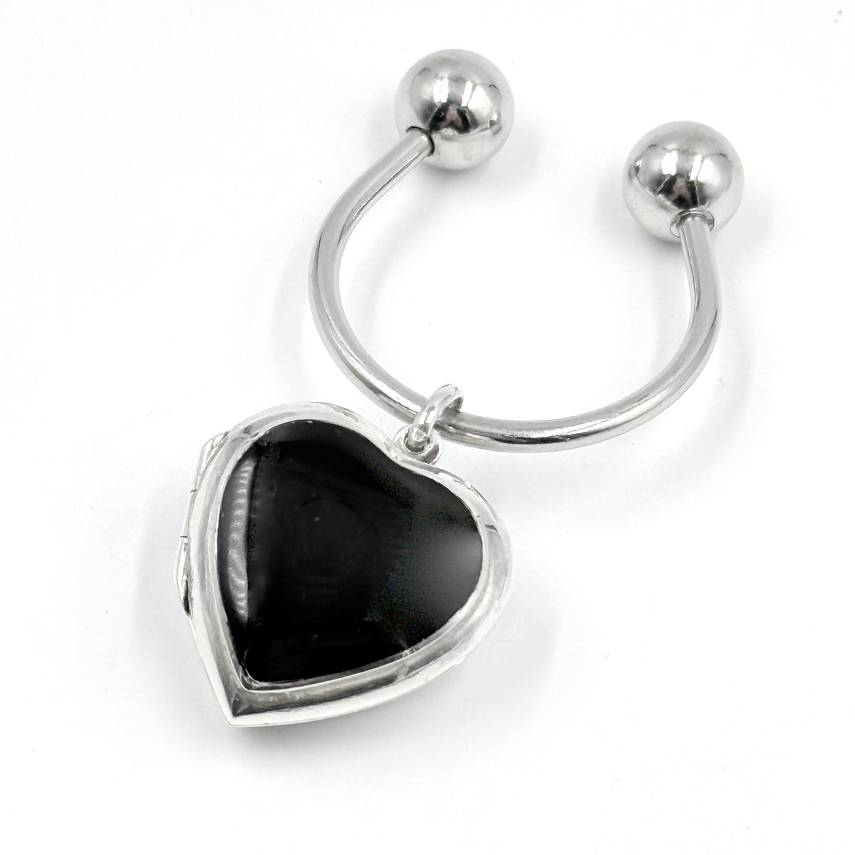 Locket Key Ring Heart Locket Key Ring – VINTAGE-O-RAMA LLC