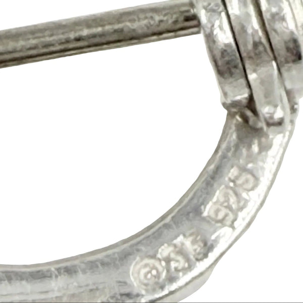 Sterling Silver & Mother Of Pearl Spider Pin