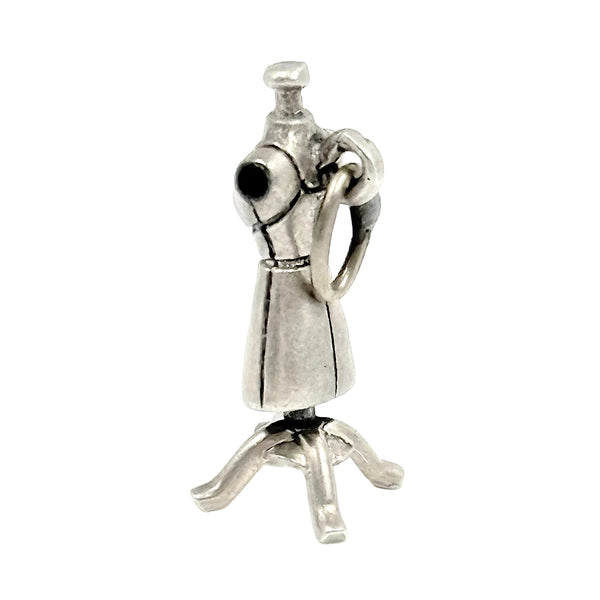 Vintage Beau Sterling Mannequin Charm