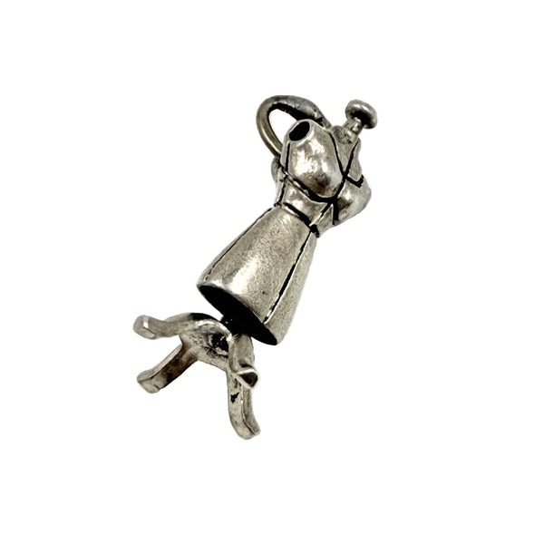 Vintage Beau Sterling Mannequin Charm