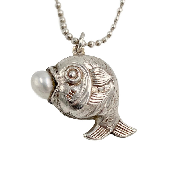 Fish with Pearl Necklace