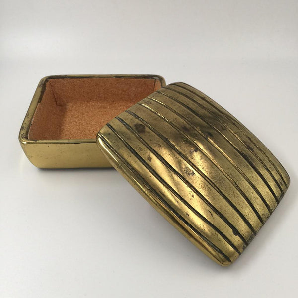 Ribbed Brass Box Ben Seibel 