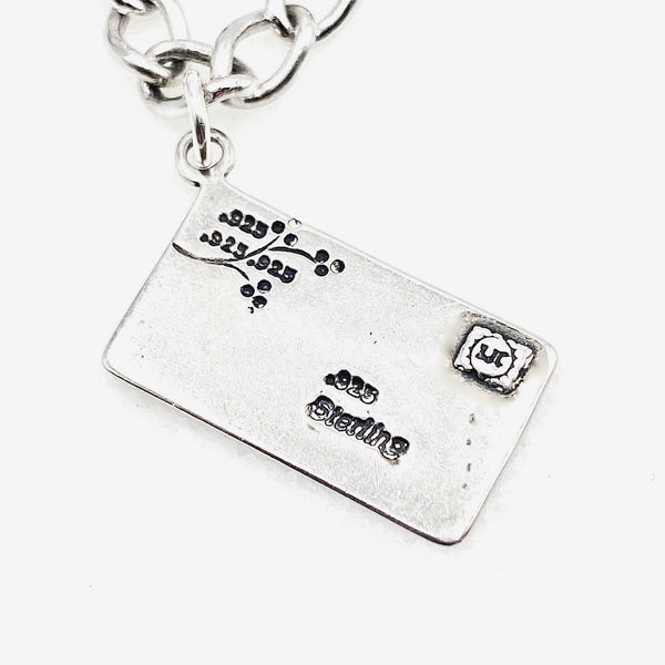 Love Letter Sterling Silver Charm Bracelet