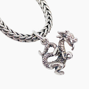 Sterling Silver Dragon Bracelet
