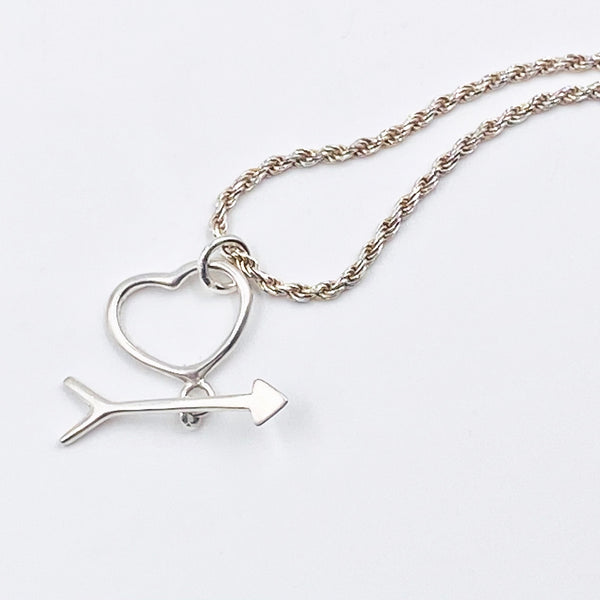 heart and arrow charm bracelet