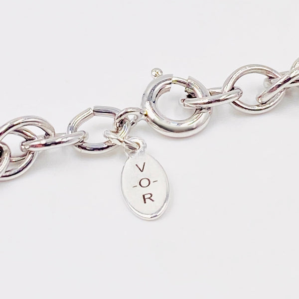 Smooth Sailing Sterling Silver Charm Bracelet